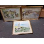 Framed Watercolours