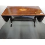 Inlaid Drop Flap Occasional Table