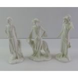 3x Royal Worcester Vogue Figures - Millie, Daisy and Clara