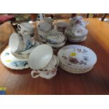 Royal Albert and Queen Anne China Part Tea Sets