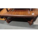 Large Oak Coffee Table