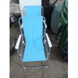 Pair of Folding Garden Chairs