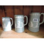 3x Doulton Jugs