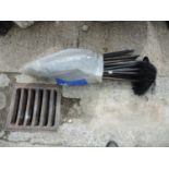 Drain Rods with Chimney Brush