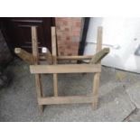 Wooden Folding Saw Horse