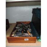 Cutlery Box and Contents