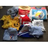 Quantity of Motor Racing Branded Sports Shirts etc