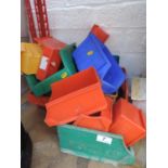 Quantity of Plastic Storage Bins