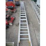 Extending Aluminium Ladders