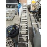 Extending Aluminium Ladders