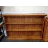 Pine Bookshelves