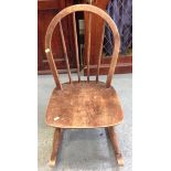 Ercol Stick Back Rocking Chair