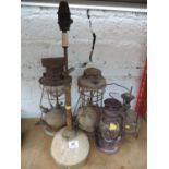 Various Tilley and other Lamps