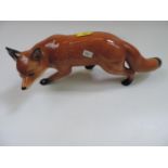 Porcelain Fox Ornament