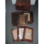 Picture Frames and Oak Trinket Box