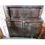 Old Charm Court Cupboard
