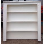 Painted Book Shelves
