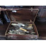 Vintage Case and Contents - Cutlery