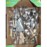 Box of Vintage Cutlery