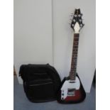 Stagg Left Handed Guitar, Custom Made, with Bag, Strap and Leads