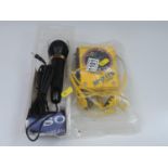 Microphone and Sony Sports Walkman