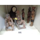 Various Figurine Ornaments