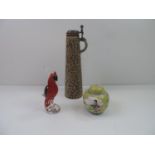 Tankard, Ginger Jar and Glass Parrot