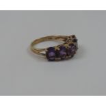 Gold and Amethyst Ring