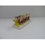 Walt Disney Clover Seven Dwarfs Toast Rack