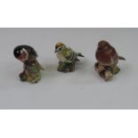 3x Beswick Birds