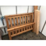 Pine Double Bed Frame