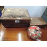 Sewing Box and Jewellery Box