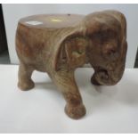 Treen Elephant Plant Stand