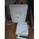 Shower and Electric Water Heater