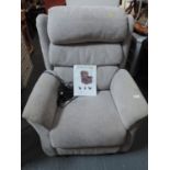 Hamble and Heddon Electric Rise and Fall Reclining Armchair