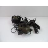 2x Peltor Tactical Headsets with Boom Microphone