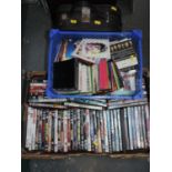 DVDs, CDs and Vanity Case