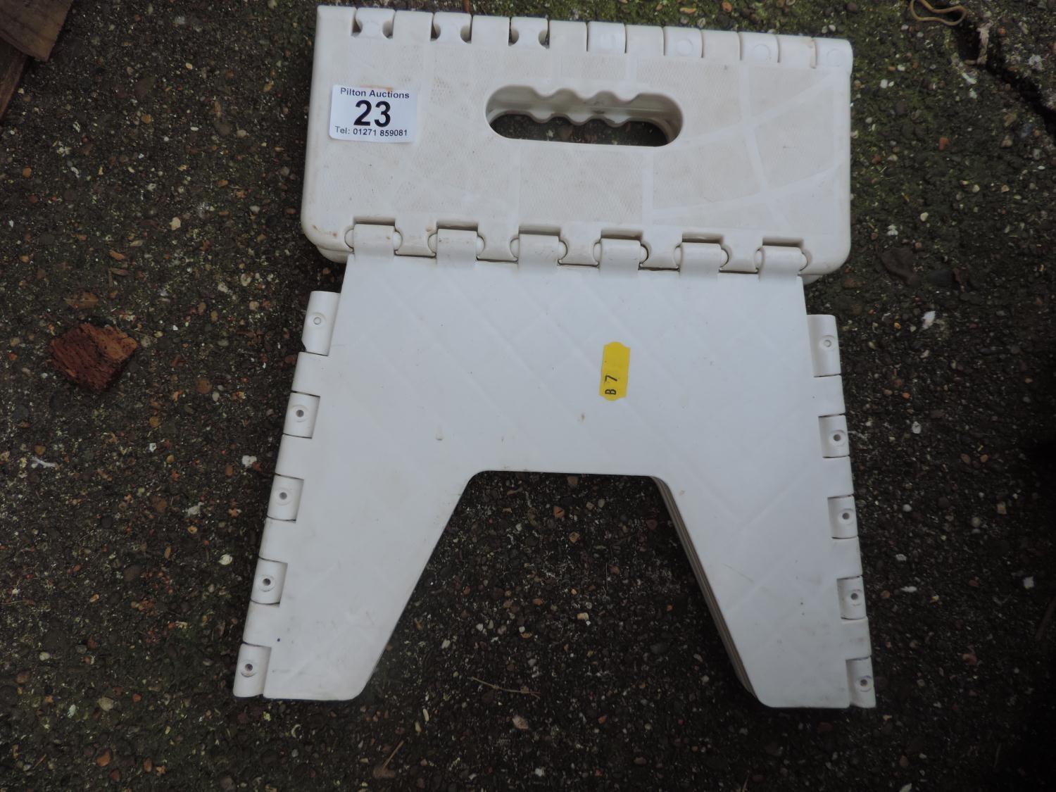 Folding Plastic Step