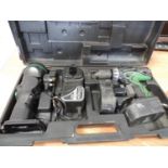 Hitachi Cordless Drill in Case