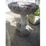 Concrete Bird Bath