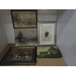 Framed Water Colours and Prints