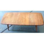 Ercol Table with Ladder Shelf under
