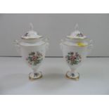 Pair of Coalport Vases