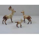 Beswick Deer Family - Stag A/F