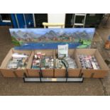 Large quantity of Model Railway, Buildings and Accessories - Kato N Scale
