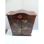 Hand Painted Cabinet with Drawer under