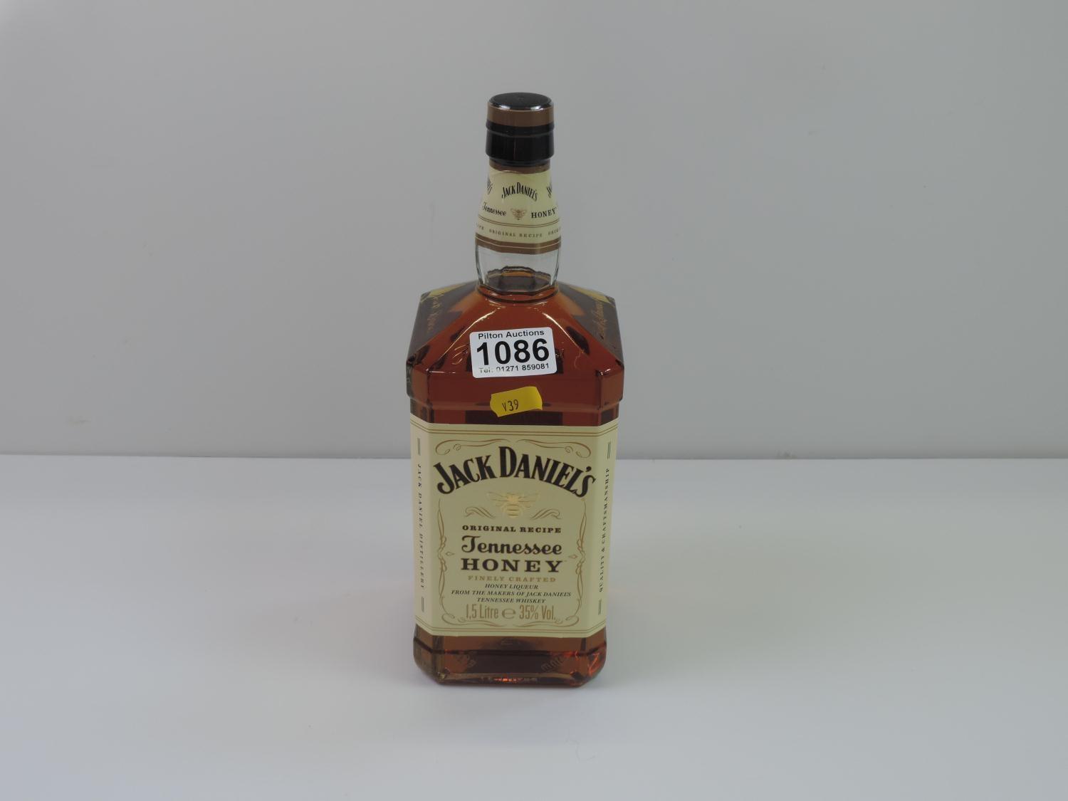 1.5L Bottle of Jack Daniels Honey Whiskey