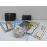 Large Quantity of Hawid Strips and Mounts for Stamps and Approximately 100 Stock Cards