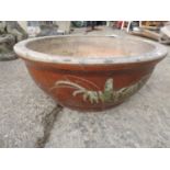 Glazed Garden Planter