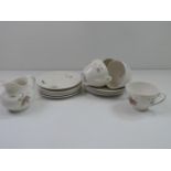 Quantity of Royal Doulton Tumbling Leaves Cups and Saucers